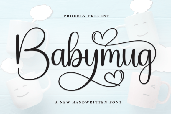 Babymug Font: Elevating Campaign Visuals with Flowing Script