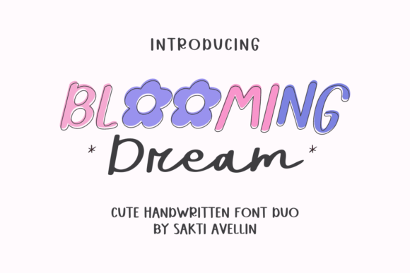 Blooming Dream Font Duo: A Designer’s Review of This Whimsical Display Typeface