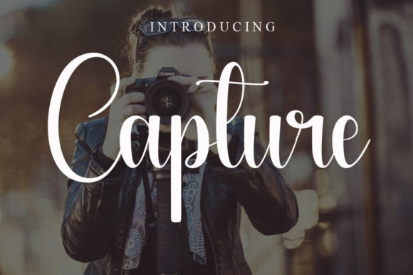 Capture Font: Adding Warmth to Campaign Visuals