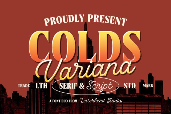 Cold Variana Duo: A Refined Font for Editorial Layouts