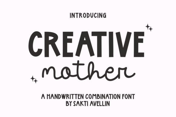 Creative Mother Font: Adding Handmade Charm to Brand Design