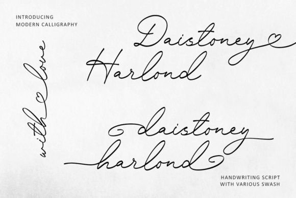 Daistoney Harlond Font: A Designer’s Branding Test