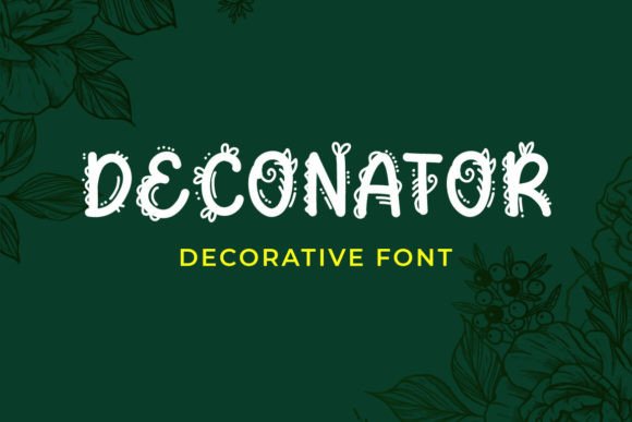 Deconator Font Review: A Decorative Typeface That Elevates Web Design