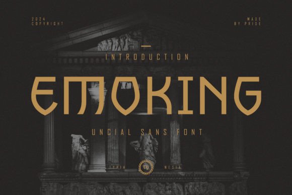 Emoking Font: A Web Designer’s Review of This Unique Uncial Sans Serif Typeface