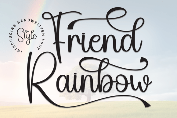 Friend Rainbow Font: Elevate Digital Campaigns