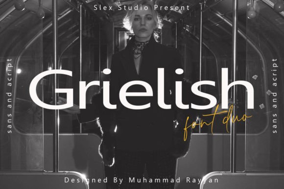 Grielish Font Duo: Elevating Small Business Branding