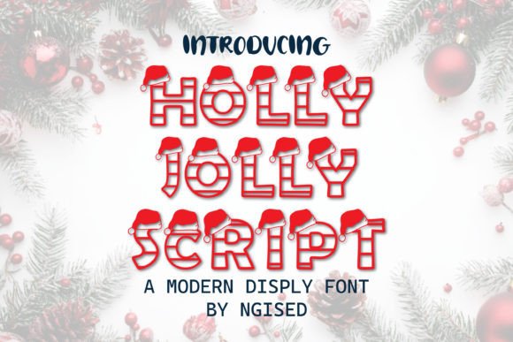 Holly Jolly Script: A Festive Font for Branding and Holiday Marketing