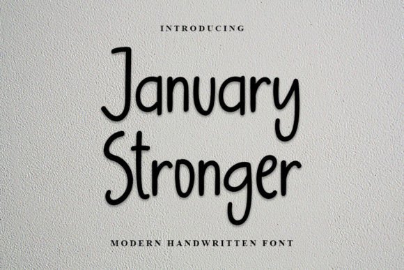 January Stronger Font for Authentic Web Design