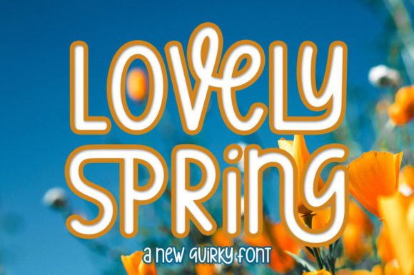 Lovely Spring Font: A Handwritten Typeface for Branding