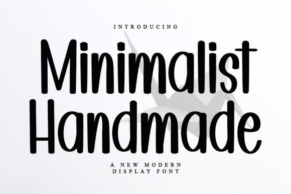 Minimalist Handmade Font: A Designer’s Branding Test