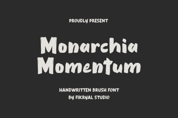 Monarchia Momentum Font Review for Organic Branding