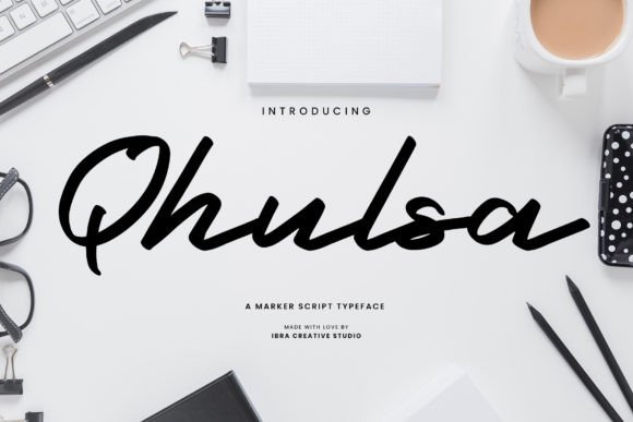 Qhulsa Font: Adding Organic Warmth to Web Layouts