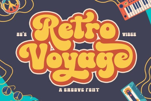 Retro Voyage: A Groovy Script Font for Editorial Charm