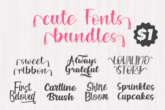 Sweet Cute Collection Font for Engaging Campaigns