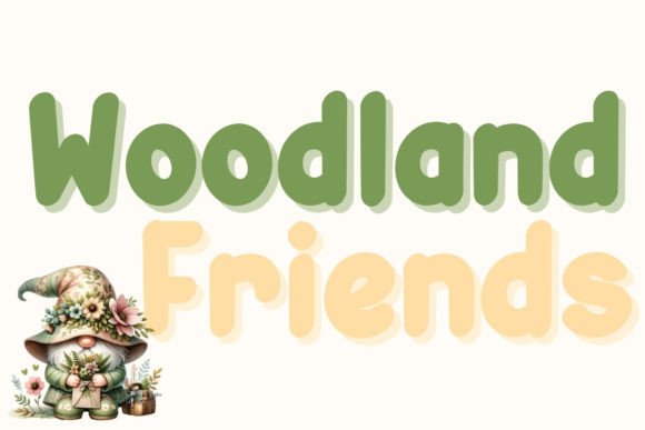 Woodland Friends Font: Adding Warmth to Editorial Design
